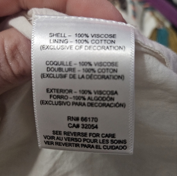 VERB By Pallavi Singhee Follow Multi Color Viscose Georgette PrintedTunic.Size M - Picture 8 of 16